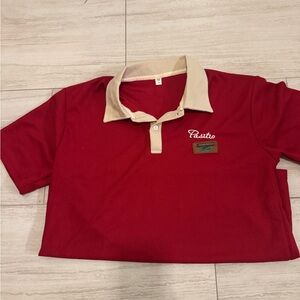 Men’s Red Polo Shirt L
